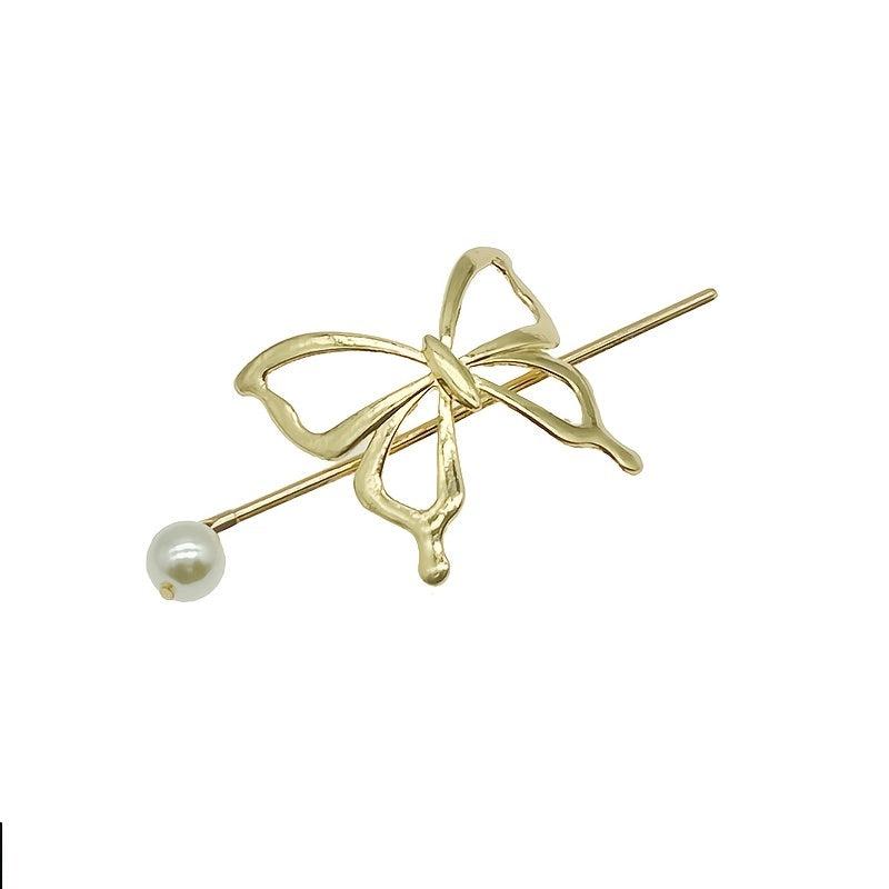 Golden Pearl Hair Clip Women's Hair Accessories