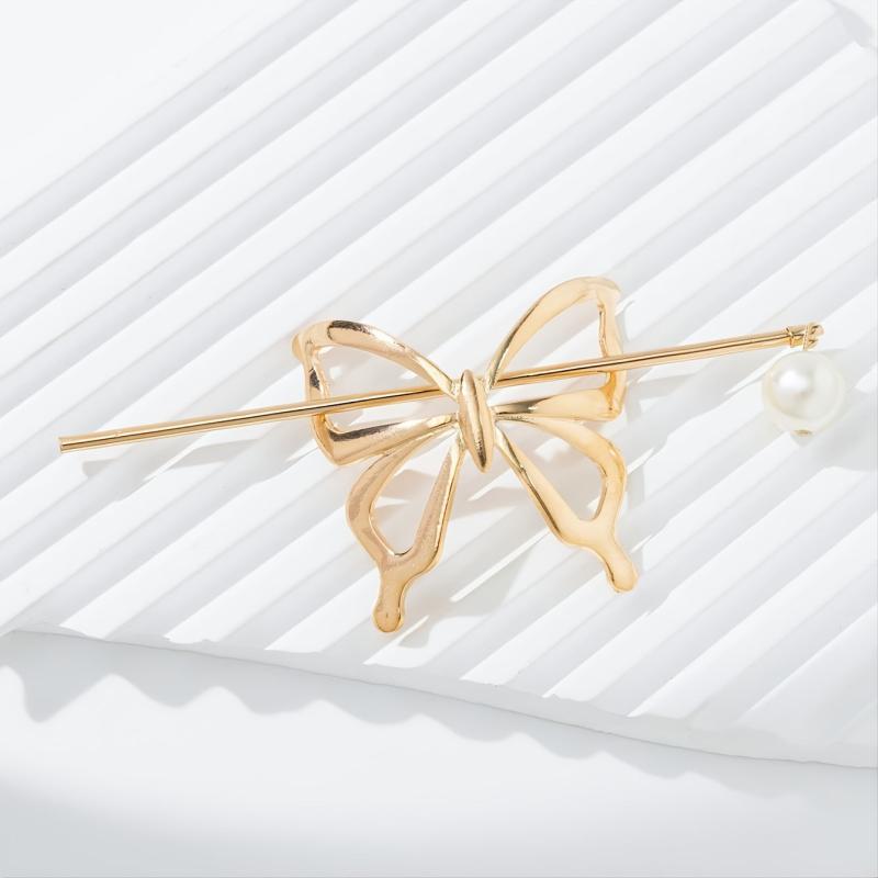 Golden Pearl Hair Clip Women's Hair Accessories