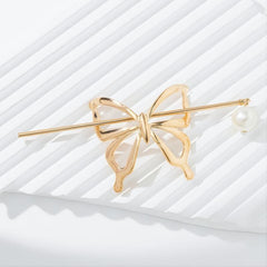 Golden Pearl Hair Clip Women's Hair Accessories