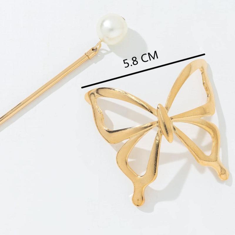 Golden Pearl Hair Clip Women's Hair Accessories