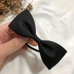 Solid Bow Hair Tie Style Hair Rope Elastic Hair Ring Hair Accessories