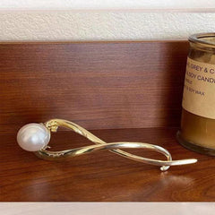 Pearl Hair Clip Ponytail Holder Headwear Hair Accessories