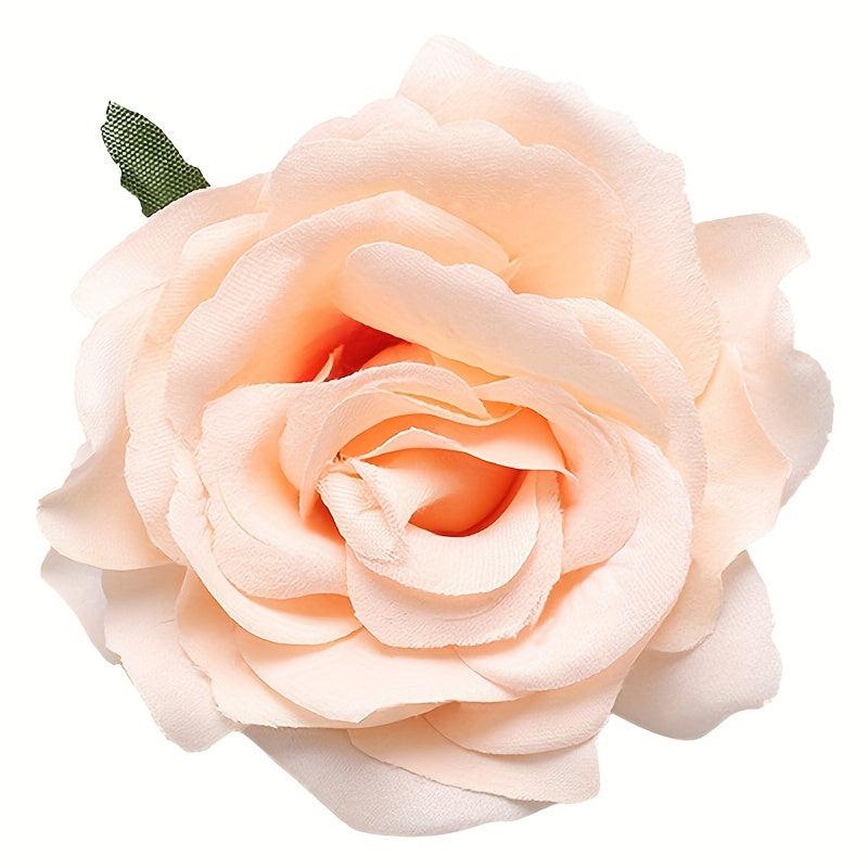 Rose Flower Hair Clips Non Slip Hair Decoration Bridal Wedding Accessory