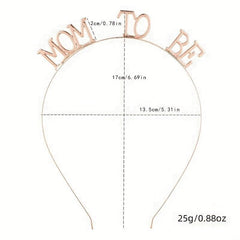MOM TO BE Headband Sash Set Mother Style Headdress Ribbon Suit