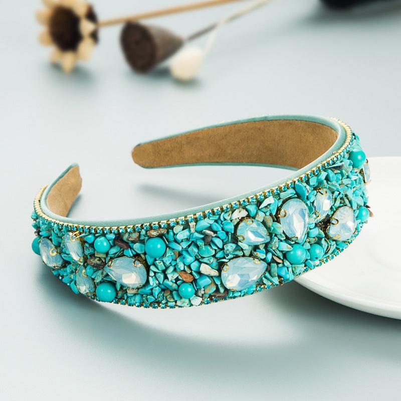 Ladies Rhinestone Headband Candy Girls Hairband