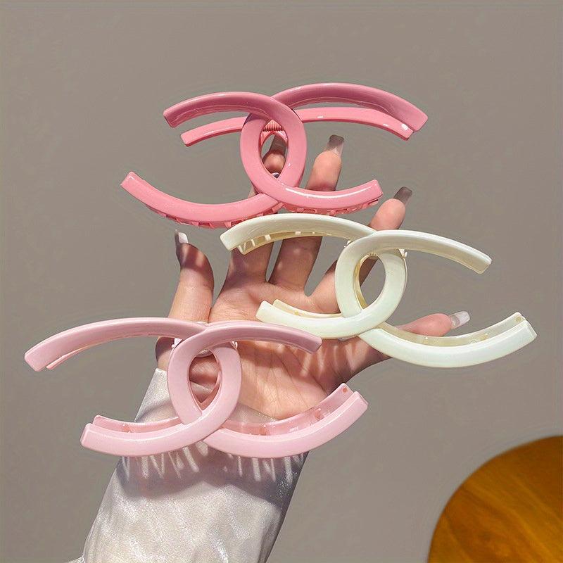Solid Shark Claw Ponytail Holder Hair Clip Women Girls Hair Accessory