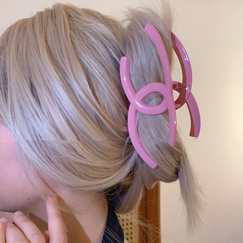 Solid Shark Claw Ponytail Holder Hair Clip Women Girls Hair Accessory