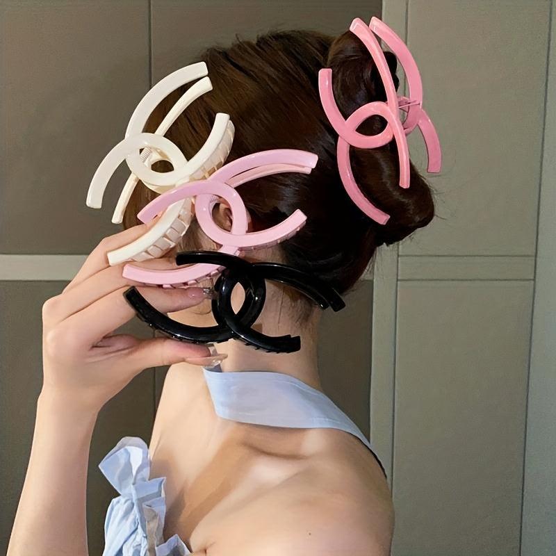 Solid Shark Claw Ponytail Holder Hair Clip Women Girls Hair Accessory