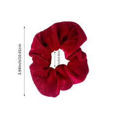 Velvet Hair Scrunchies Elastic Hair Bands For Women Girls