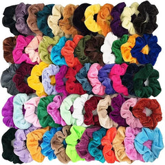 Velvet Hair Scrunchies Elastic Hair Bands For Women Girls