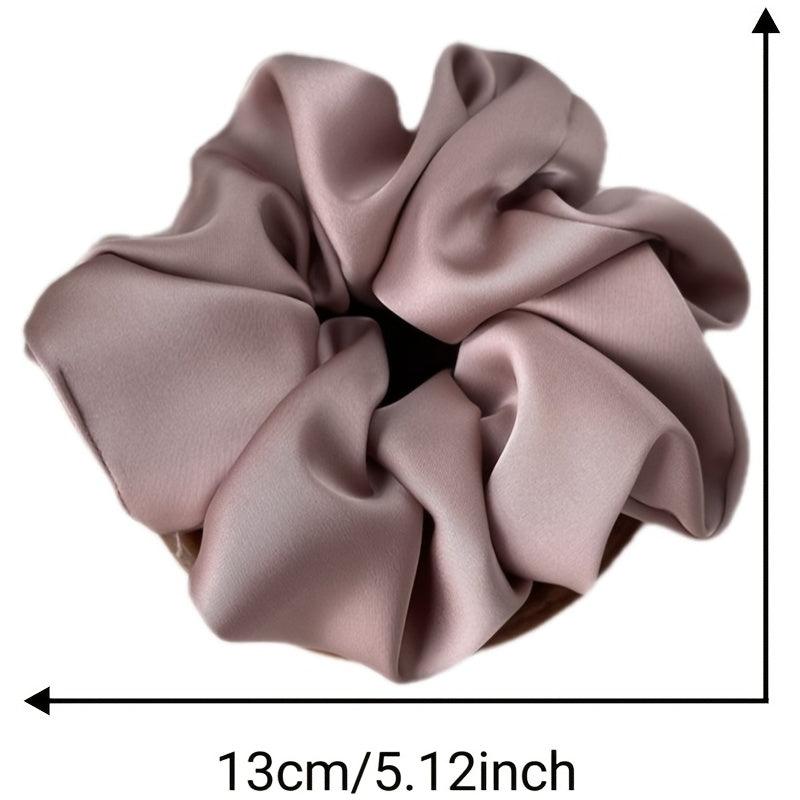 Satin Scrunchies Hair Bands Ponytail Holder Accessories