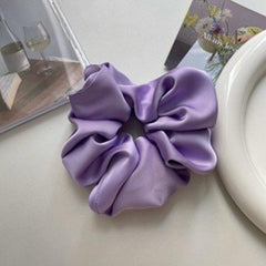 Satin Scrunchies Hair Bands Ponytail Holder Accessories