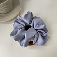 Satin Scrunchies Hair Bands Ponytail Holder Accessories
