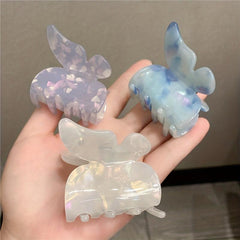 Acetate Butterfly Hair Claw Hair Clip for Women
