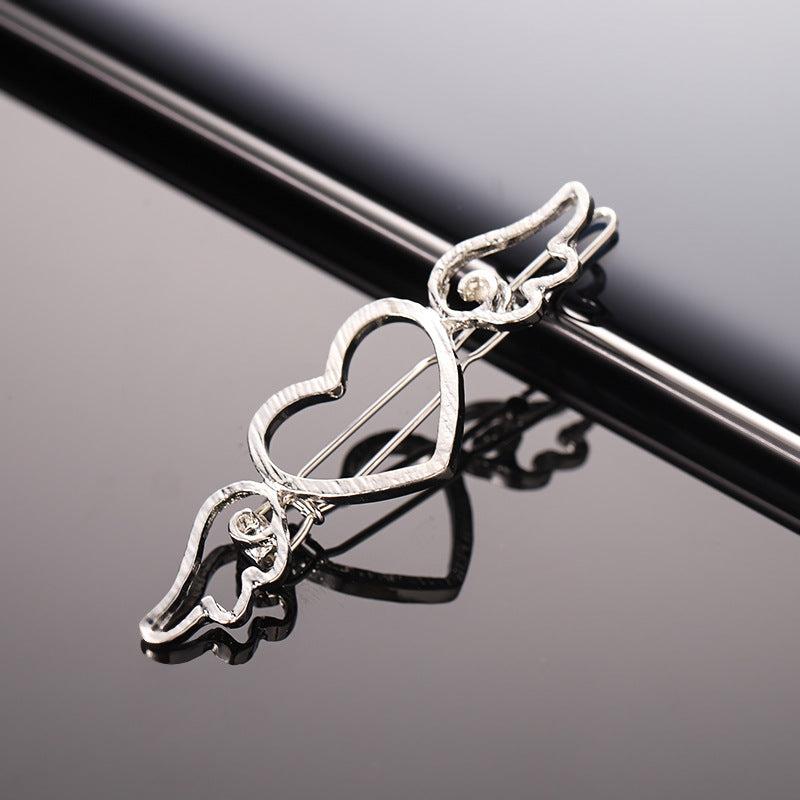 Heart Shape Wings Hair Clip Side Clip Hair Accessories