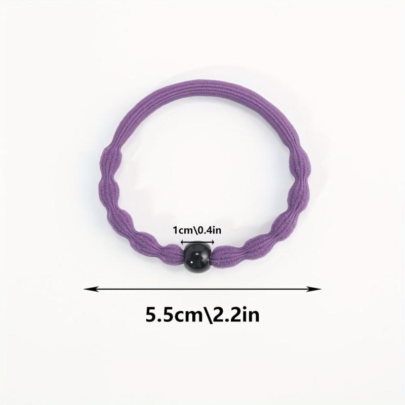 12pcs Thickened Hair Tie Elastic Hair Rope Ponytail Holder Hair Ring