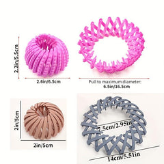 Ponytail Bird's Nest Hair Tie Hair Styling Tool Women's Headwear