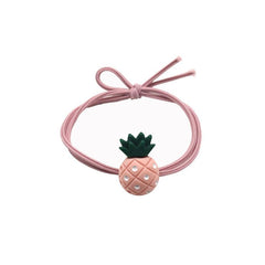 Cartoon Pineapple Decor Hair Tie Elastic Band