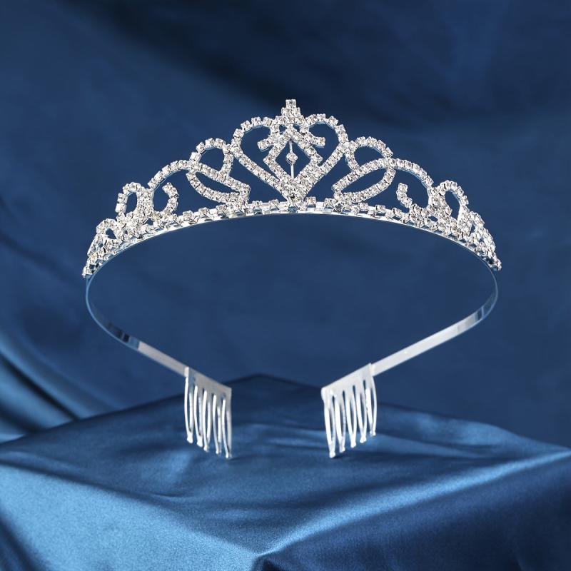 Crystal Tiaras and Crowns for Women Girls