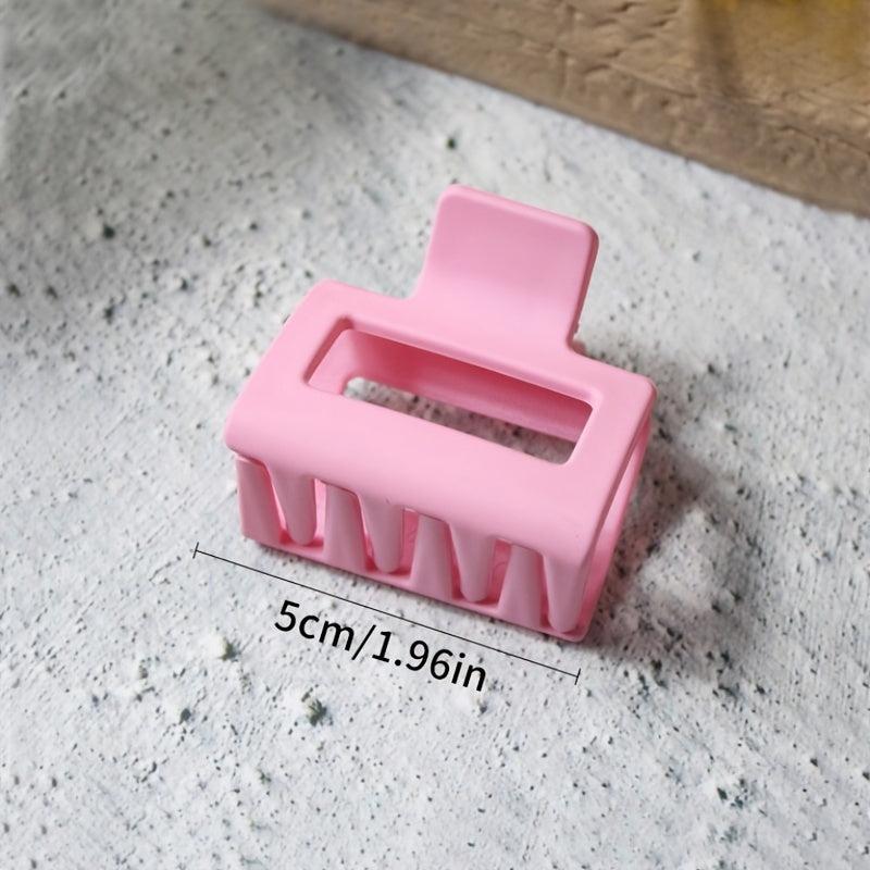 Matte Hair Claw Clip Strong Hold Grip Hair Jaw Clip For Thick Hair