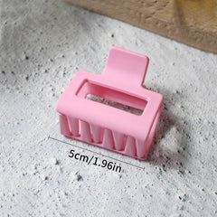 Matte Hair Claw Clip Strong Hold Grip Hair Jaw Clip For Thick Hair