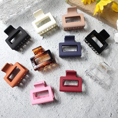 Matte Hair Claw Clip Strong Hold Grip Hair Jaw Clip For Thick Hair