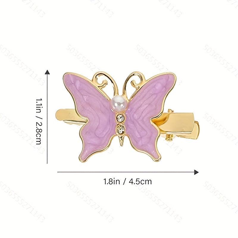 Rhinestone Crystal Flower Hair Clip Barrette for Girls Women