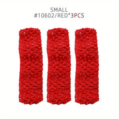 3PCS Knitted Headband Crochet Hair Band for Women Girls
