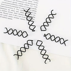 12pcs Spiral Hair Clip Invisible Hair Pin Metal Hairpin For Braids