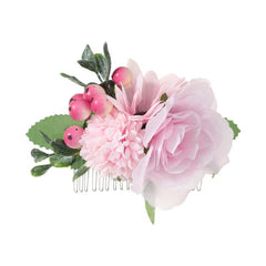 Boho Style Flower Hair Comb Bridal Hairpin