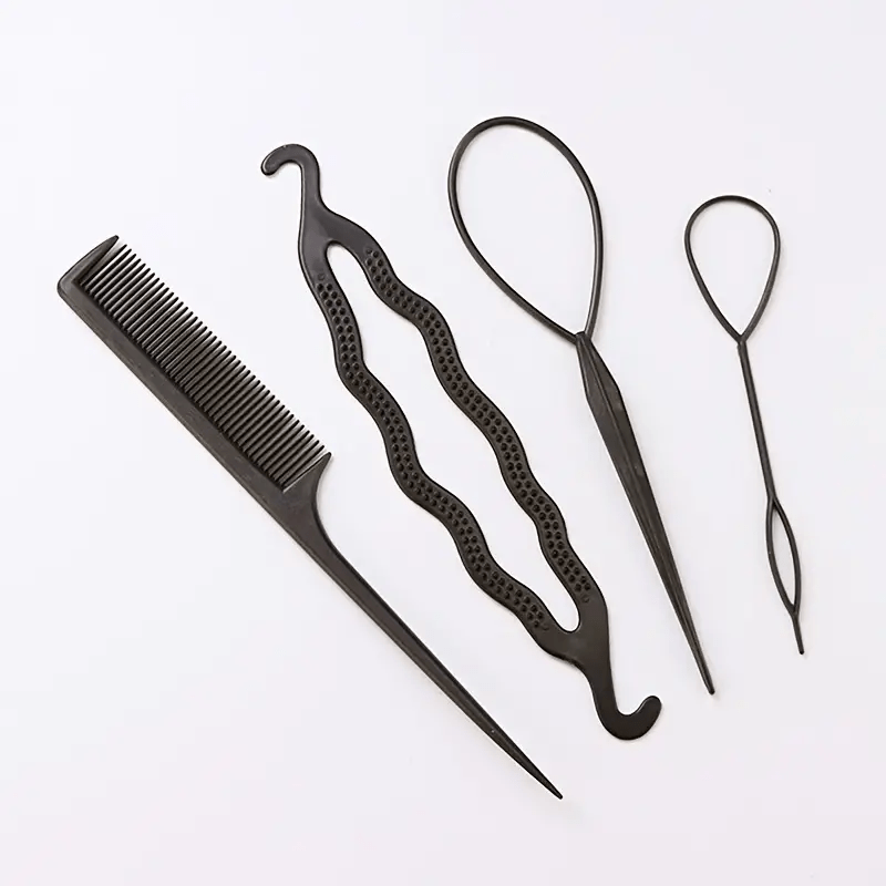 Hair Braiding Tool Set Bun Maker Styling Disk DIY Accessories Hair Combs Hairpin