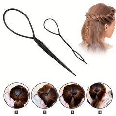 Hair Braiding Tool Set Bun Maker Styling Disk DIY Accessories Hair Combs Hairpin