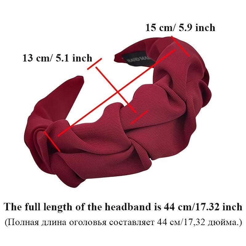 Wide Cloth Hair Bands For Women Girls, Hair Accessories