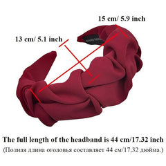 Wide Cloth Hair Bands For Women Girls, Hair Accessories