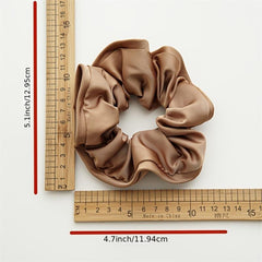 Scrunchie Hair Tie Hair Accessories For Her Ponytail Bridesmaid Proposal