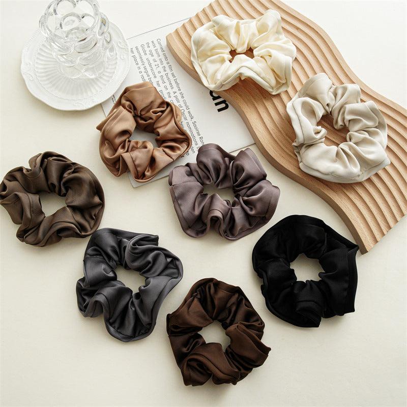 Scrunchie Hair Tie Hair Accessories For Her Ponytail Bridesmaid Proposal