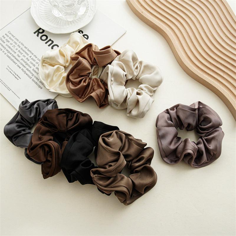 Scrunchie Hair Tie Hair Accessories For Her Ponytail Bridesmaid Proposal