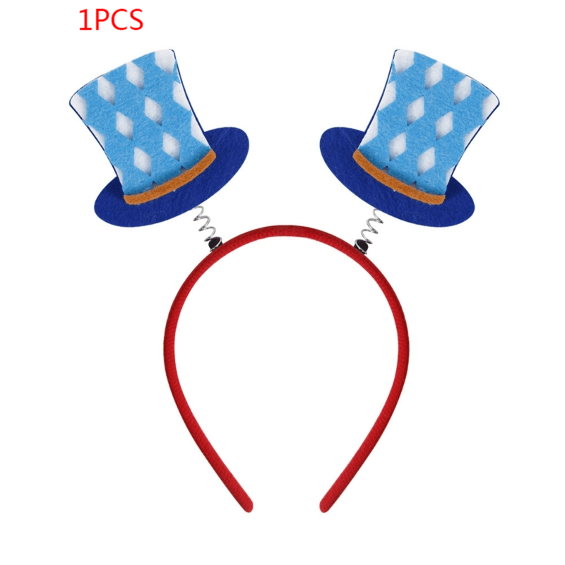 Oktoberfest Hair Band Toppers Fun Holiday Headbands Women Girls
