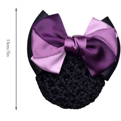 Bow Decor Hair Clip Hairgrip Bun Maker For Professional Attendant