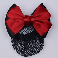 Bow Decor Hair Clip Hairgrip Bun Maker For Professional Attendant