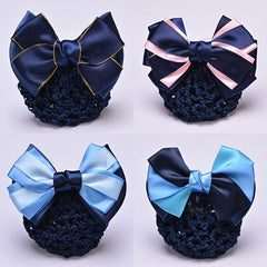 Bow Decor Hair Clip Hairgrip Bun Maker For Professional Attendant