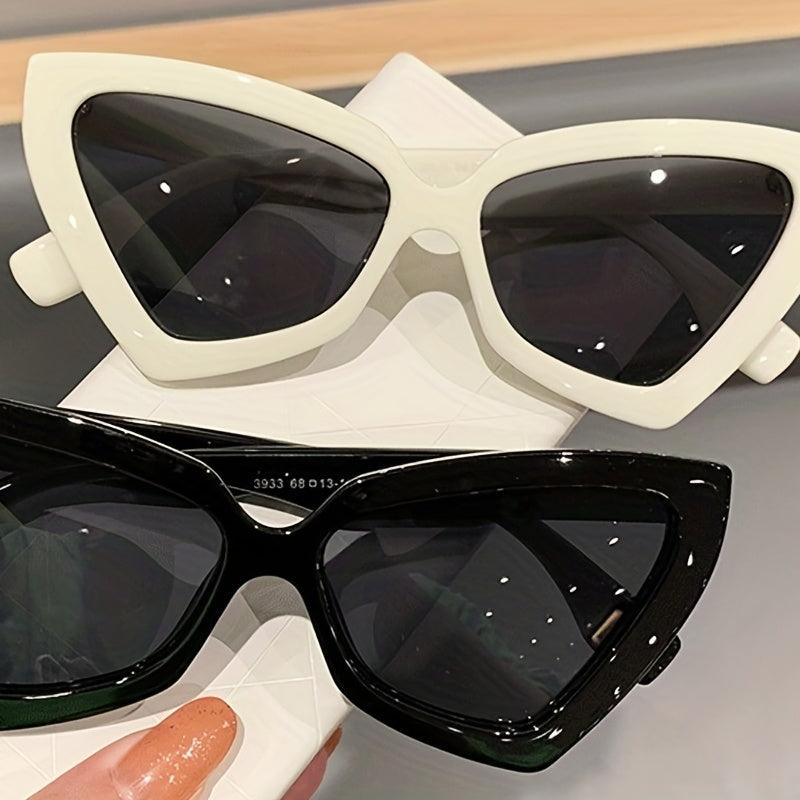 Y2K Triangle Cat Eye Sunglasses UV400 Summer Shades
