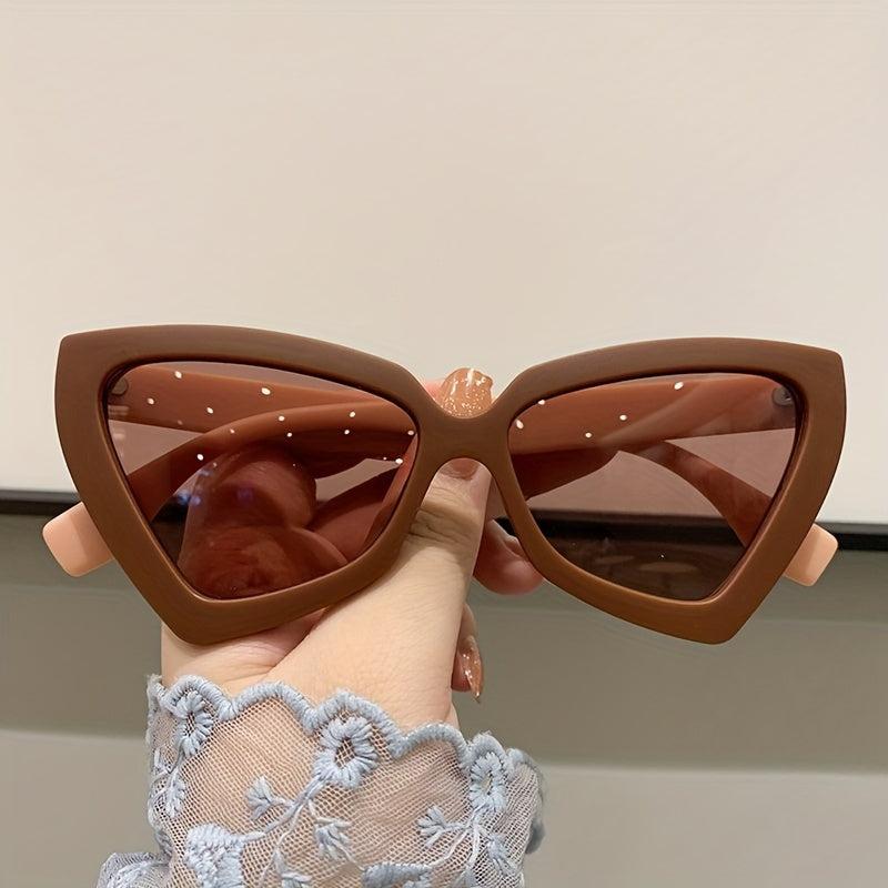 Y2K Triangle Cat Eye Sunglasses UV400 Summer Shades