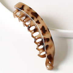 Leopard Pattern Banana Clip for Women, Hair Clip for Ponytail Holder