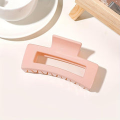 Set of 6 Minimalist 8 Solid Hair Claw Clips