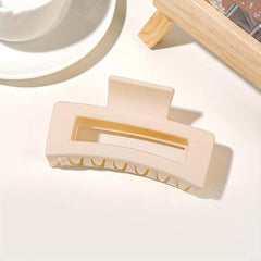Set of 6 Minimalist 8 Solid Hair Claw Clips