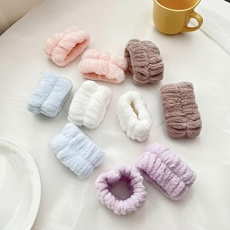 Microfiber Facial Towel Wrist Strap
