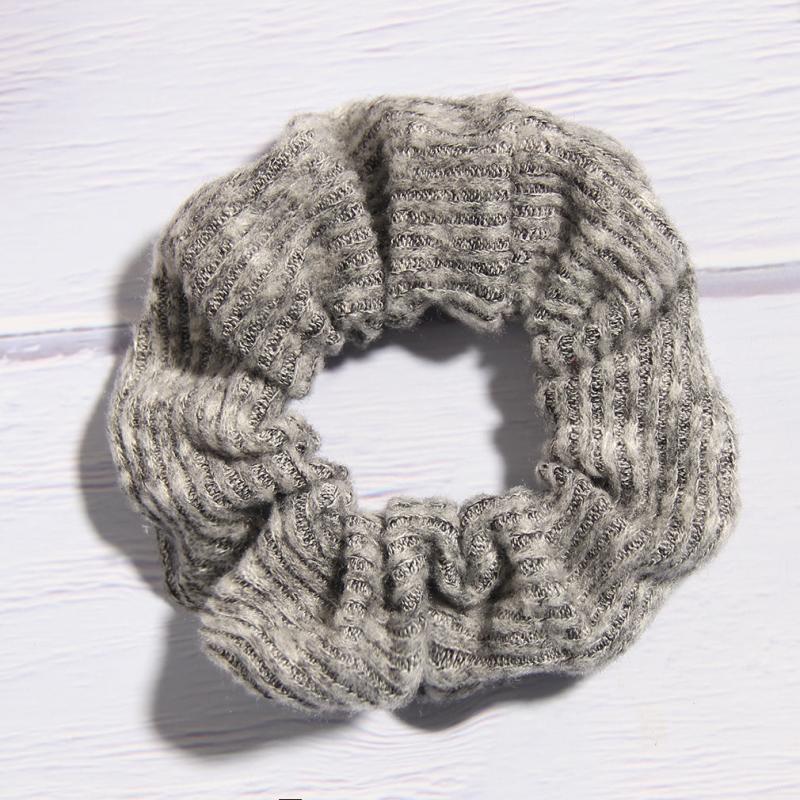 Solid Elastic Scrunchie For Women Girls Sleep Soft Scrunchies