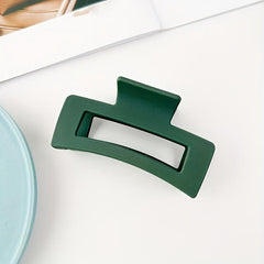 3pcs Women Hair Claw Rectangle Shaped Hair Claw Style Shark Claw