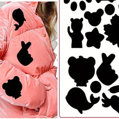 2pcs Down Jacket Repair Patches Self Adhesive Clothes Repair Set